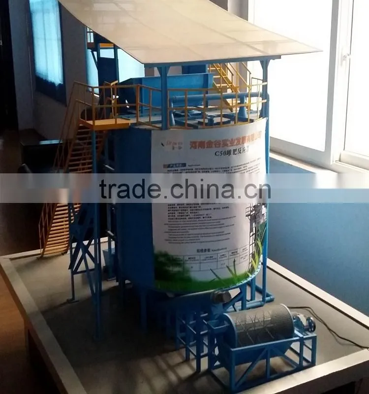 C50 high efficiency chicken manure indoor composting machine
