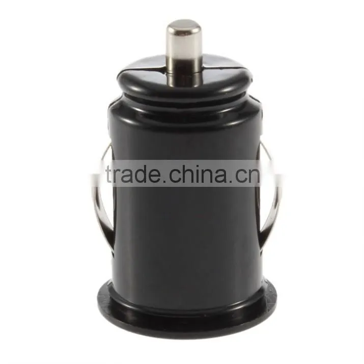 Micro Auto Universal Dual 2 Port USB Car Charger For iPhone iPad iPod 3.1A Mini Car Charger Adapter / Cigar Socket Black