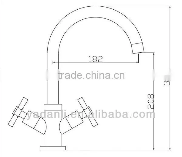 fancy kitchen faucet hot sale item 8810A