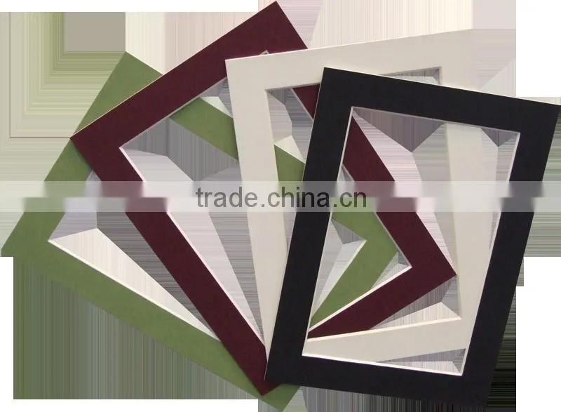 Sunbow High Quality Mat Board, one Opening 11*14" size 1.4mm Frame Mount Pre Cut Mat for Picture Frames
