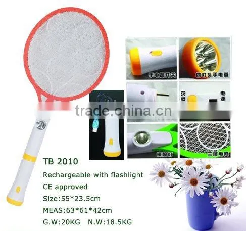 HXP Rechargeable mosquito swatter killer with flashligh