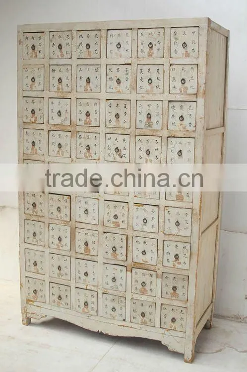 Chinese antique medicine storage cabinet