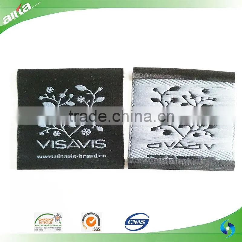 Garment Labels Made of 100% Polyester Yarn/Thread by Woven Technics