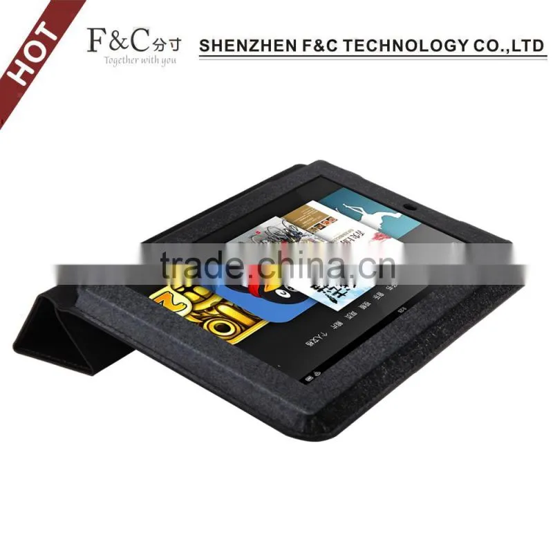 Ultra-thin pu standing case for Amazon Kindle Fire HD 7 2014 version