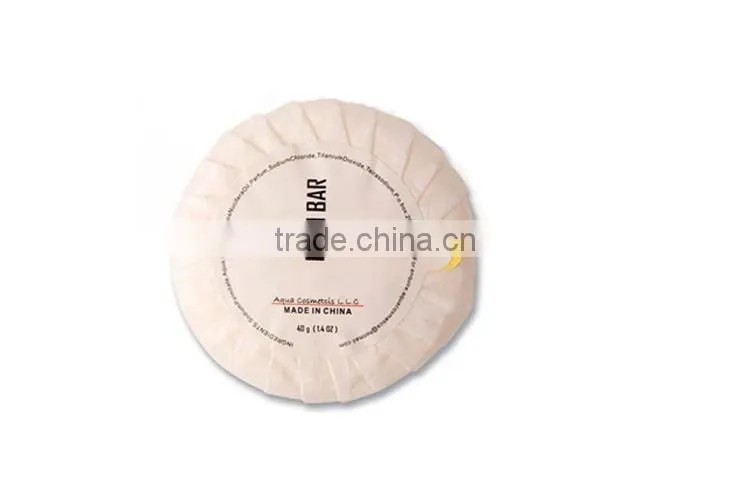 Factory supply best quality round white color pure aqua oil soap