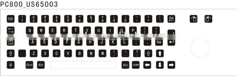 High quality standard metal keyboards
