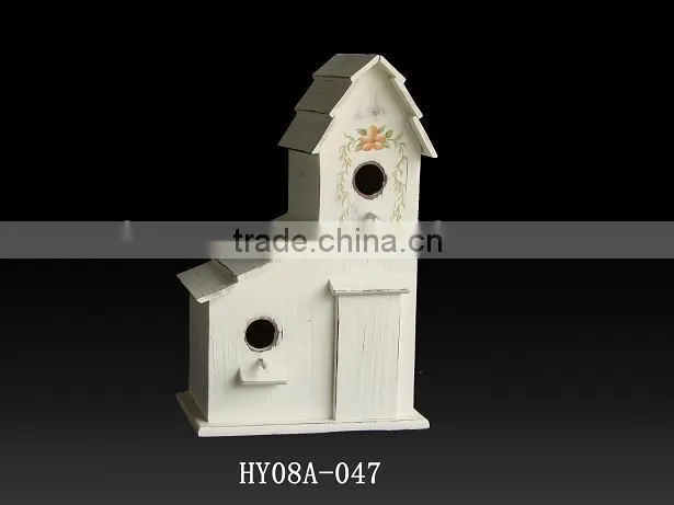 Fantastic classic country style wood bird case for deco