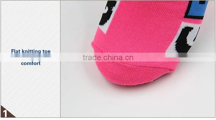 Latest! Fashion Beautiful Design PurpleGirl Ankle Socks of China Manufacturer!