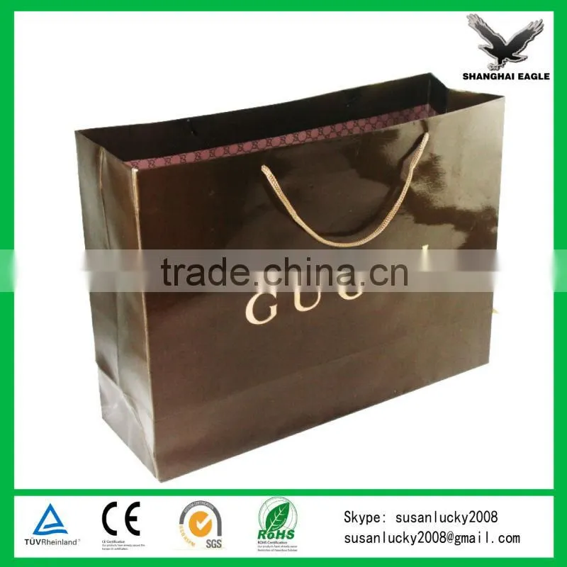 Paper bags with handles wholesale