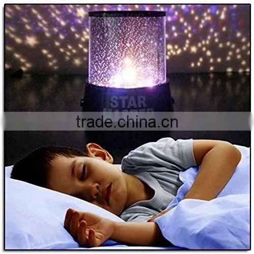 2016 Amazing 4.5V LED Star Light Star Master Night Romatic Gift Cosmos Star Sky Master Projector Starry Night Light Lamp