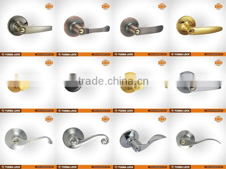 Zinc alloy / High quality / key in knob lock with deadbolt