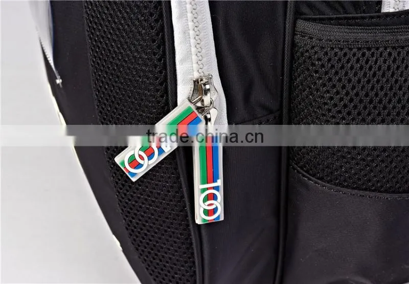 Men and women schoolbag Korean lightweight waterproof nylon backpack 3--4-- 6th grade middle school students bag