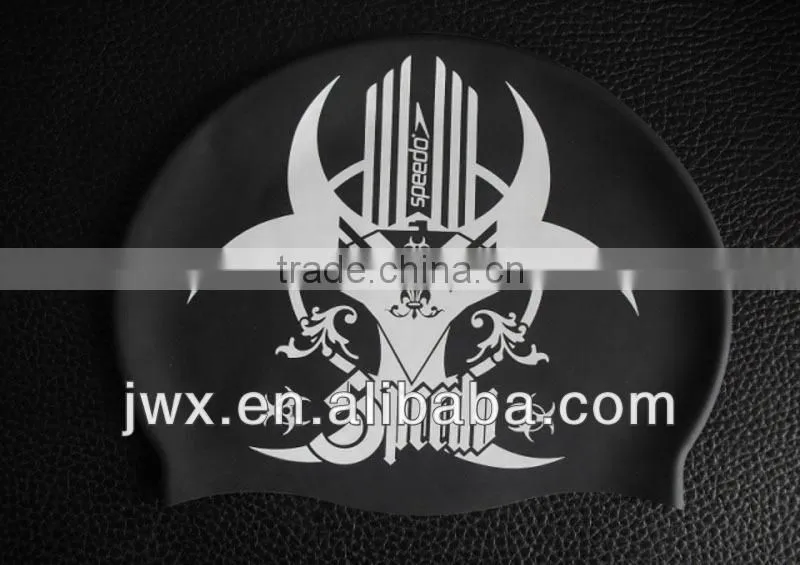 Summer popular soft healthy silicone swim cap.silicone swimming cap