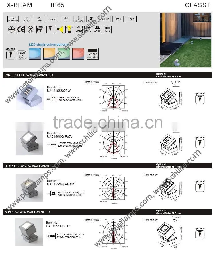 X-BEAM for sale 35W 70W G12 metal halide flood light