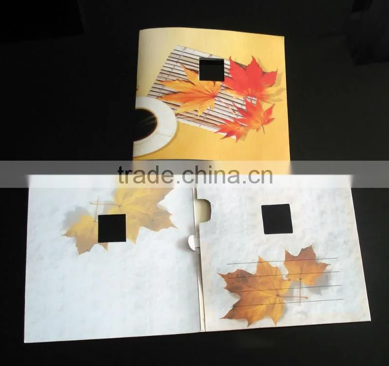 1.44 LCD greeting card digital photo frame customized design