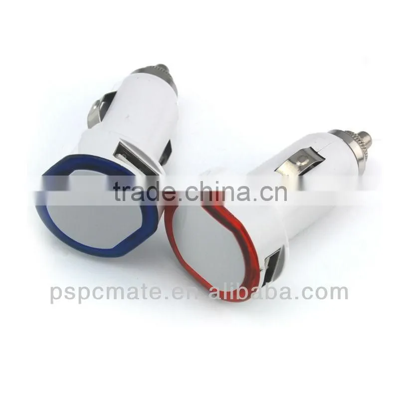dual usb car charger 5V 2.1A