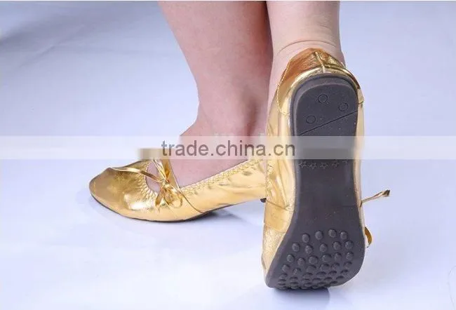 New style belly dancing shoes PU girls belly shoes