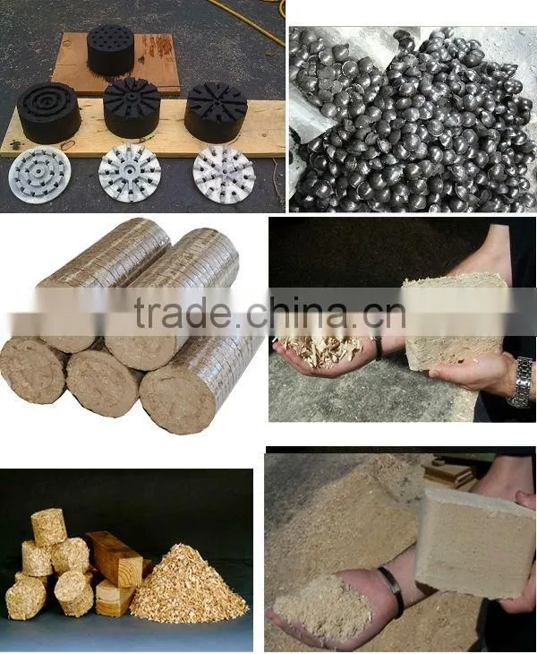 New model biomass charcoal briquette press machine with high yield