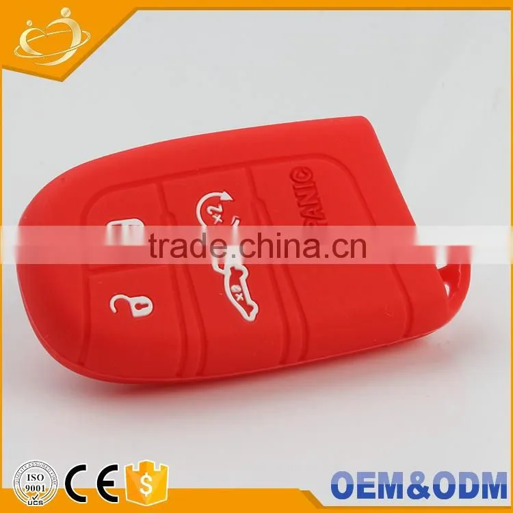 Made in china silicon car key protect case shell for jeep