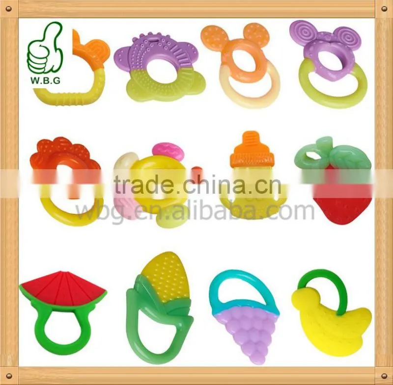 Food Grade Customized Baby Silicone Teether