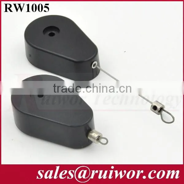 Curved Bent Anti Theft pull box cable retractor