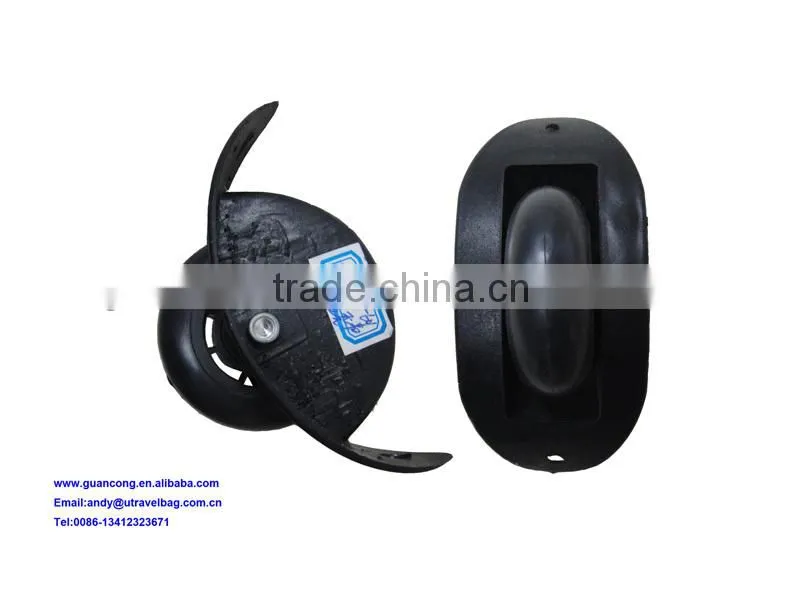 Plastic trolley bag large wheels parts wholesale for duffel bag