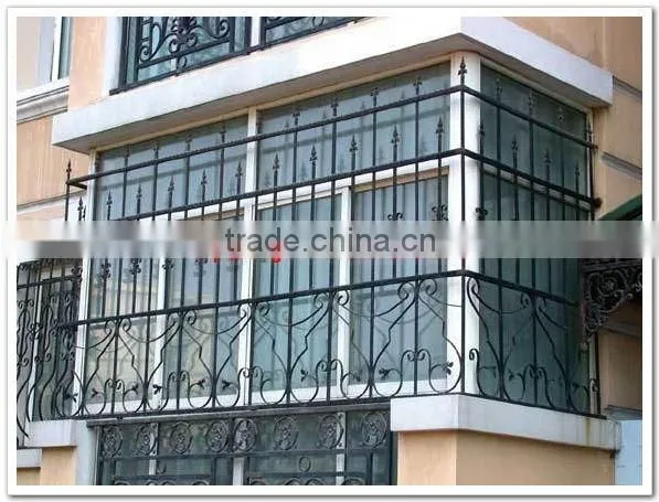 2015 Top-selling modern wrought iron designs windows