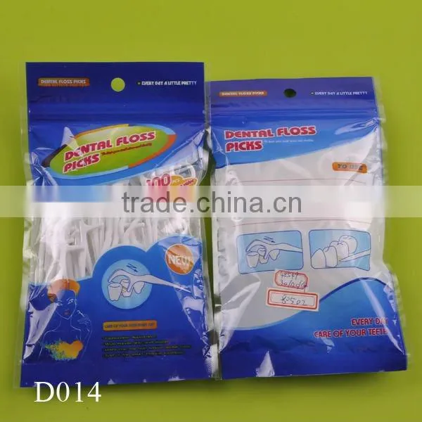 Bulk Children Dental Floss Pick Mint