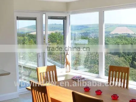 Cheap house windows for sale,PVC/UPVC casement(tilt and turn) window,PVC/UPVC glass windows and doors