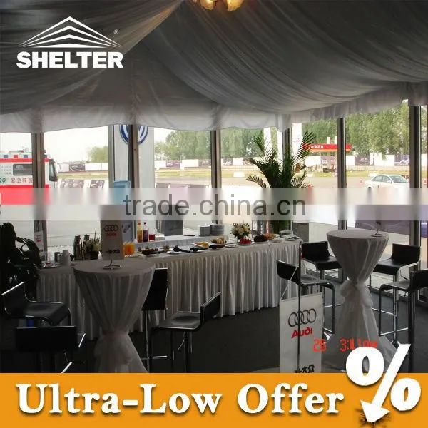 25x45m Glass Wall Panel Tend ; Glass Wedding tentage
