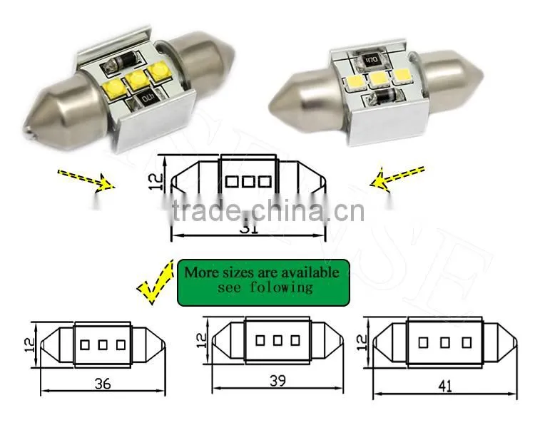 2015 new design canbus error free with 2 years warranty T20/7440/7443 car side brake light power canbus led light