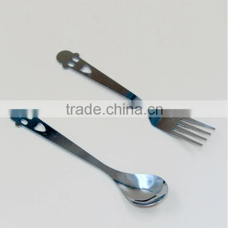 set of 2 Stainlee Steel dinner set for children