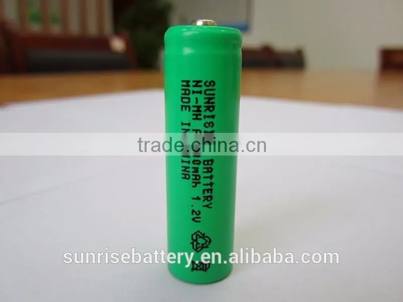 1.2 v Ni-MH AA600mAh rechargeable battery