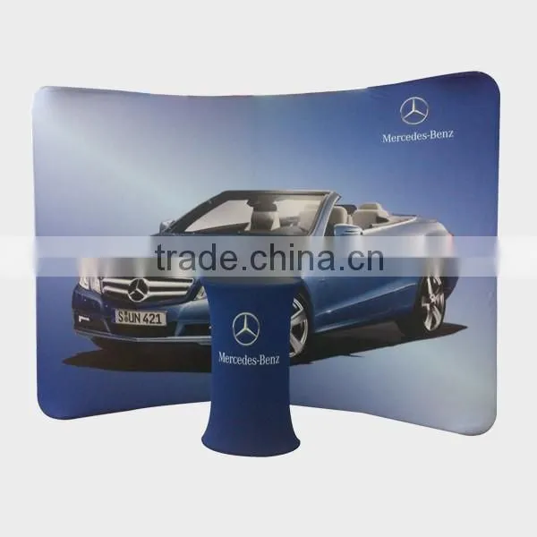 Tension fabric display, stretch fabric display,