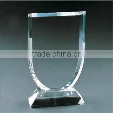 2015 new K9 clear glass trophy crystal blank