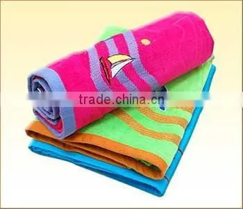 printed beach towel