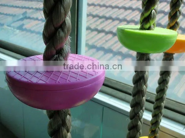 Climb Rope with Plastic Rungs