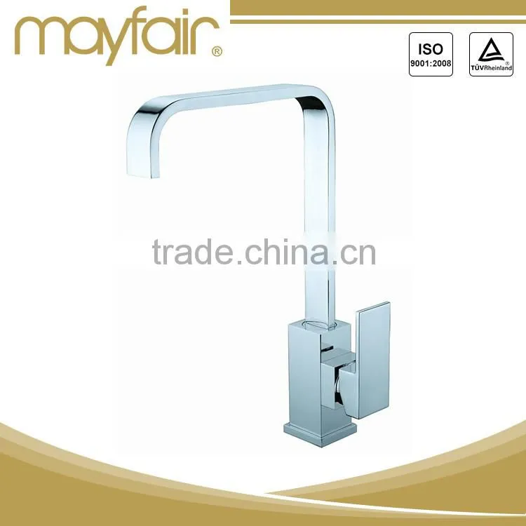Deck mounted contemporary faucet kitchen