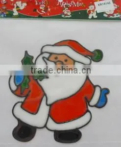 Plastic Arts and Crafts , new christmas door and window sticker