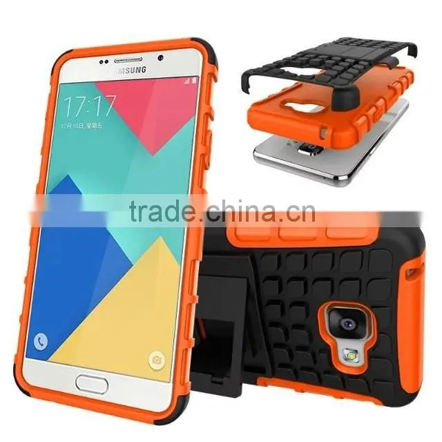 Mobile Phone Back Cover Smart Hybrid Rugged Heavy Duty Armor Kickstand Case For Sumsung A310