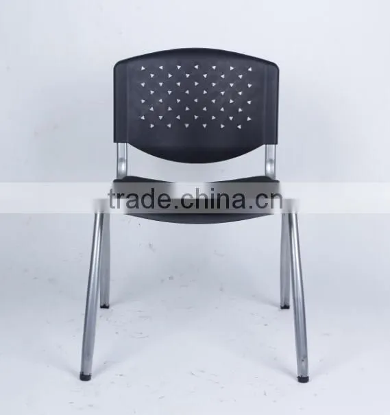 Lihua factory wholesale STACKABLE plastic student school chairs with writing pad 1008d