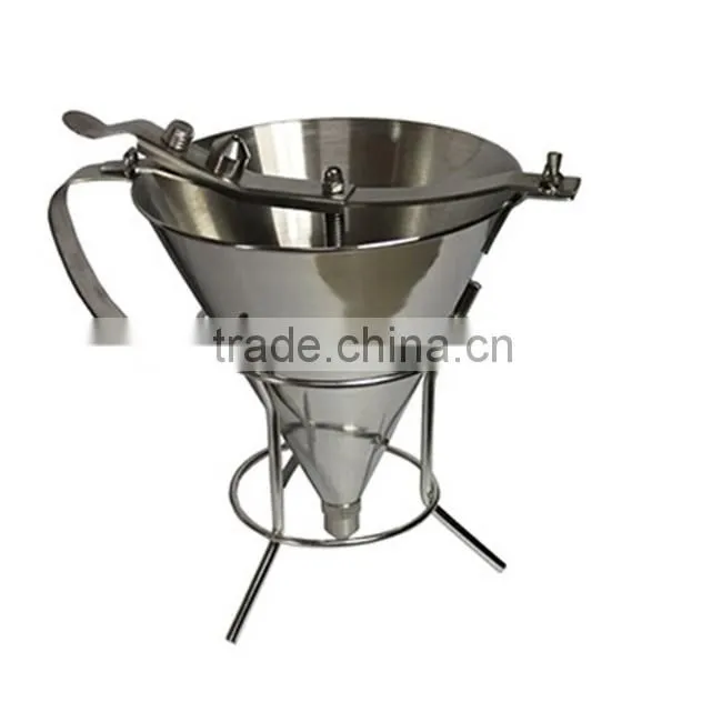 Metal funnel stainless steel commercial mini funnel set