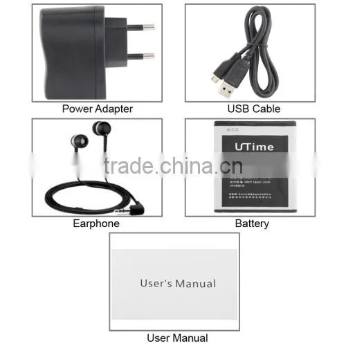 Original UTime FX 4GB White, 5.0 inch 3G Android 4.2 Smart Phone