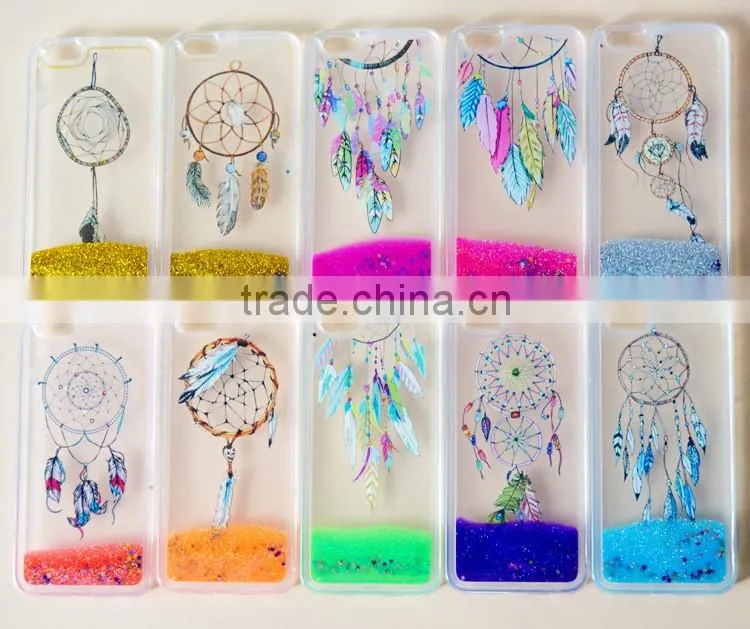 Customs Designs TPU Liquid Cell Phone Case Cover for Huawei P8 P9