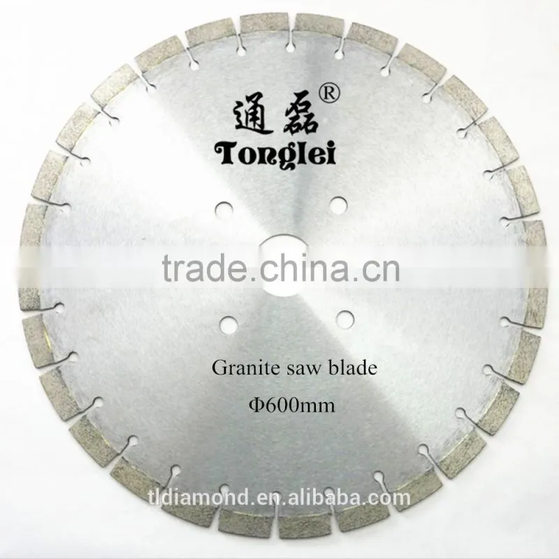 Professional manufacture 600mm granite cutting 24 inch circular diamond saw blades