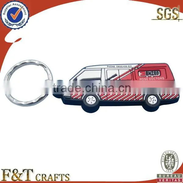 2014 custom soft pvc rubber keychain for promotions