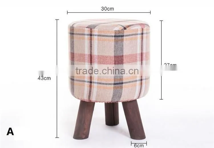 fashionable Wood rural Shoes stool Y335