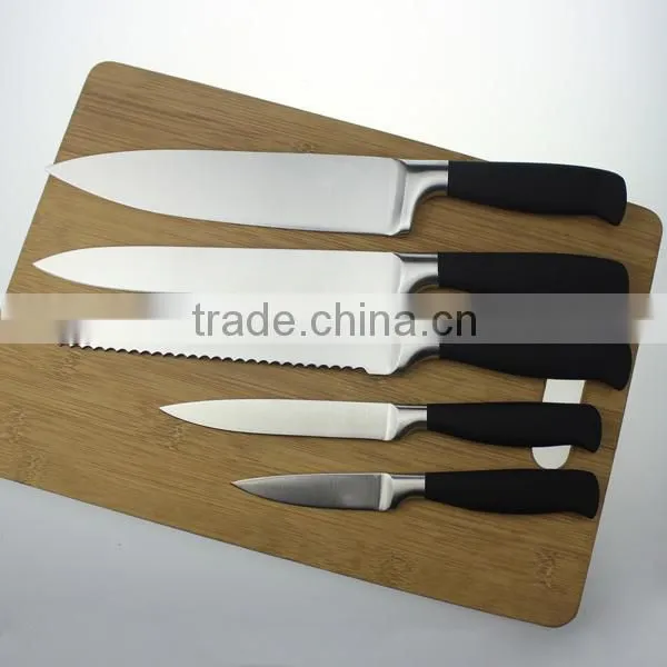5pcs kitchen knife with display stand