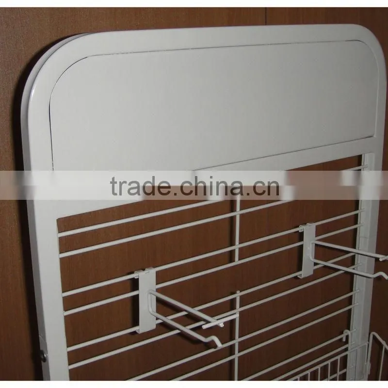 universal double sided metal rack stand