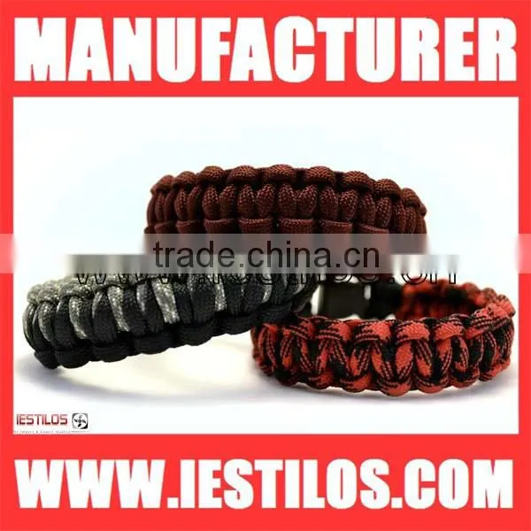wholesale different types of 550 paracord bracelets